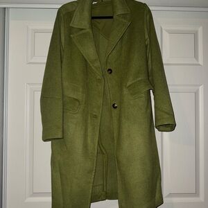 Green Women's Coat